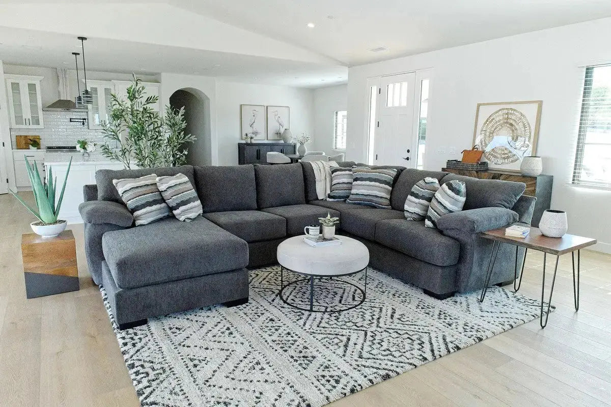 Bermuda Tux Loveseat Chaise Sectional