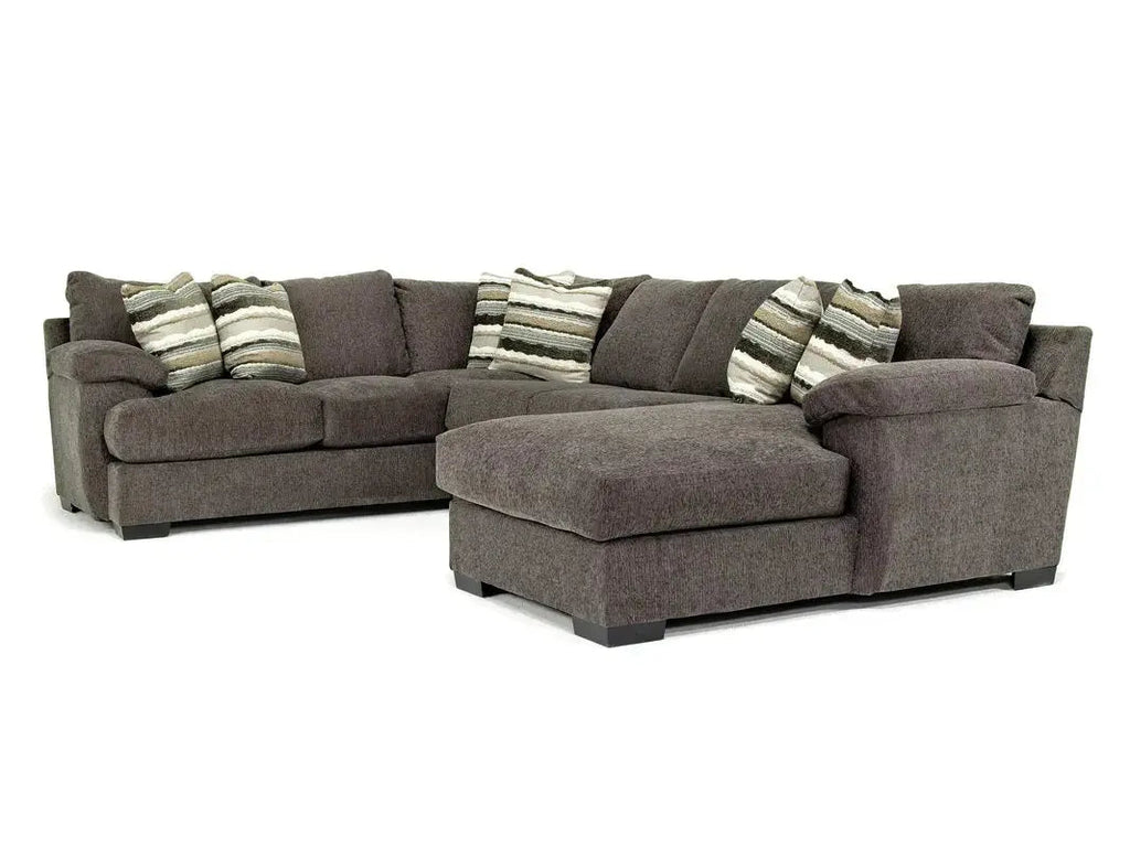 Bermuda Tux Loveseat Chaise Sectional