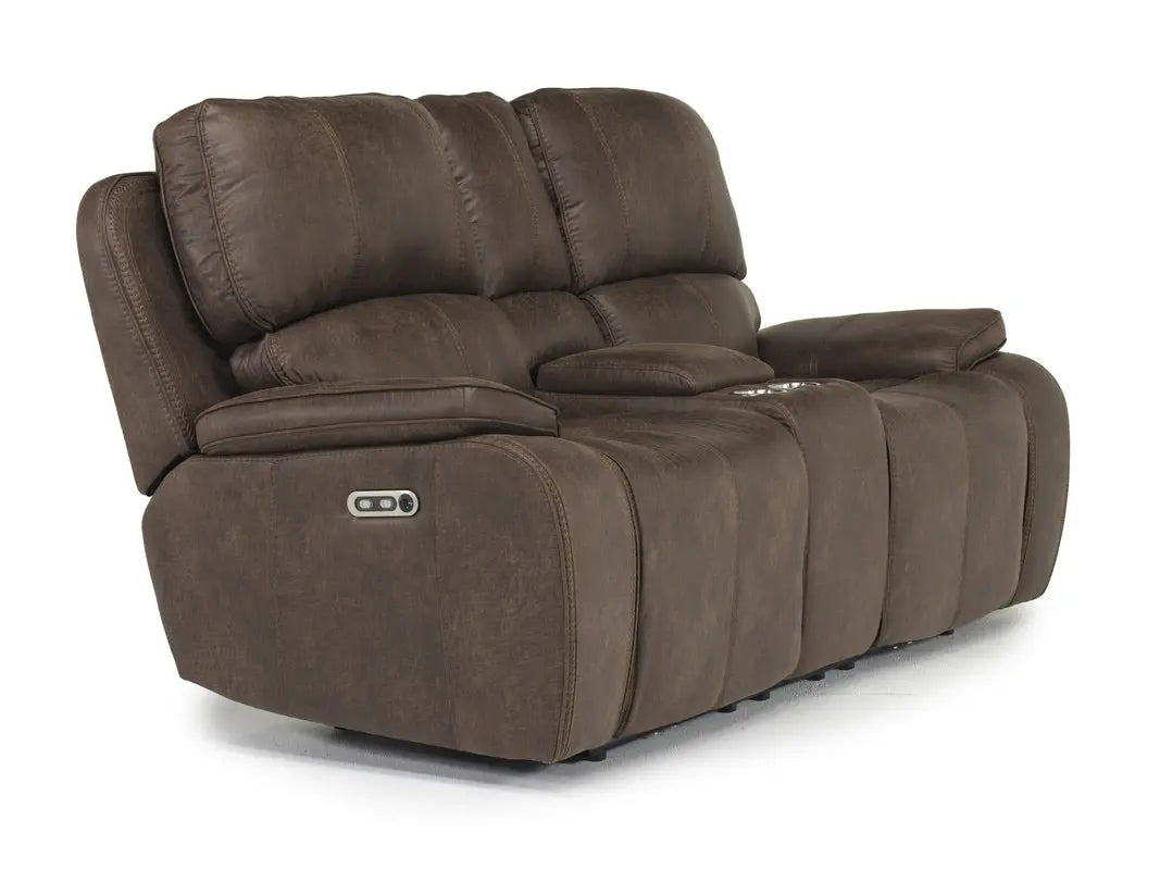 Brookings 2 Power Console Loveseat