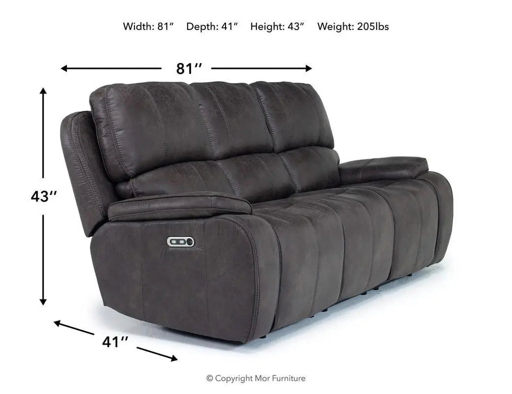 Brookings 2 Power Sofa