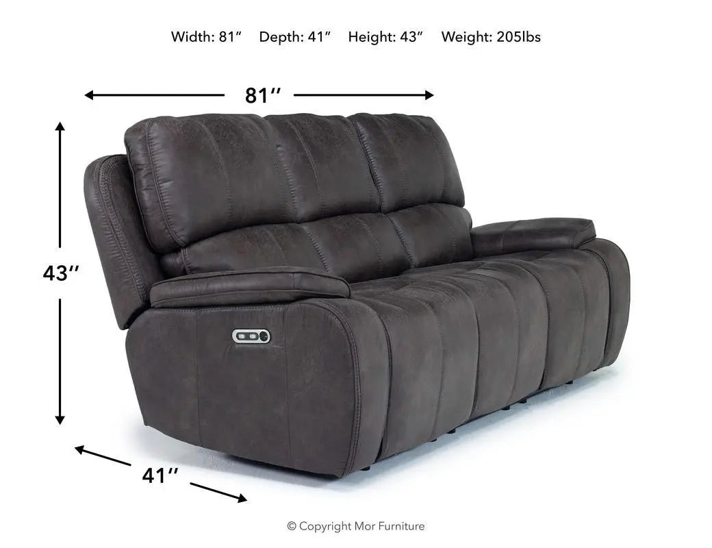 Brookings 2 Power Sofa