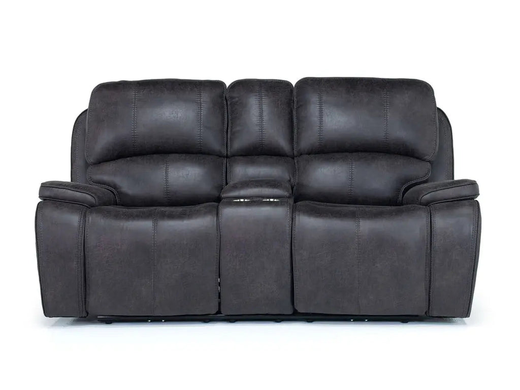 Brookings 2 Power Console Loveseat