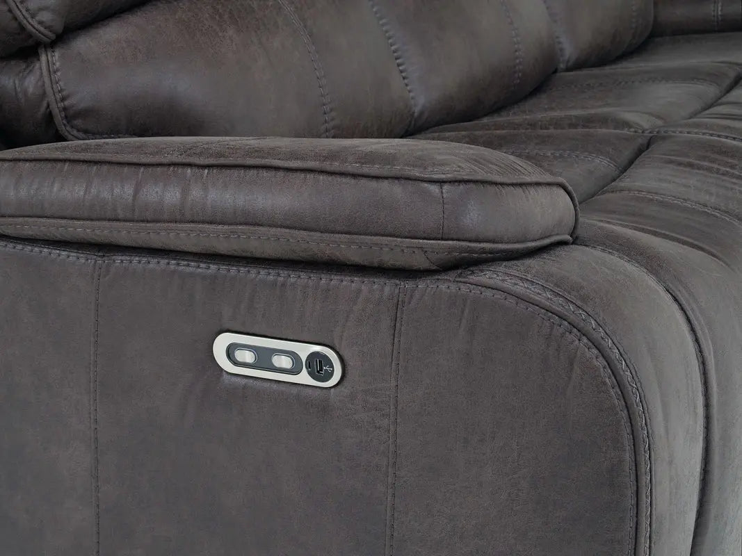 Brookings 2 Power Console Loveseat