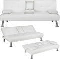 Modern Sofa Bed Faux Leather