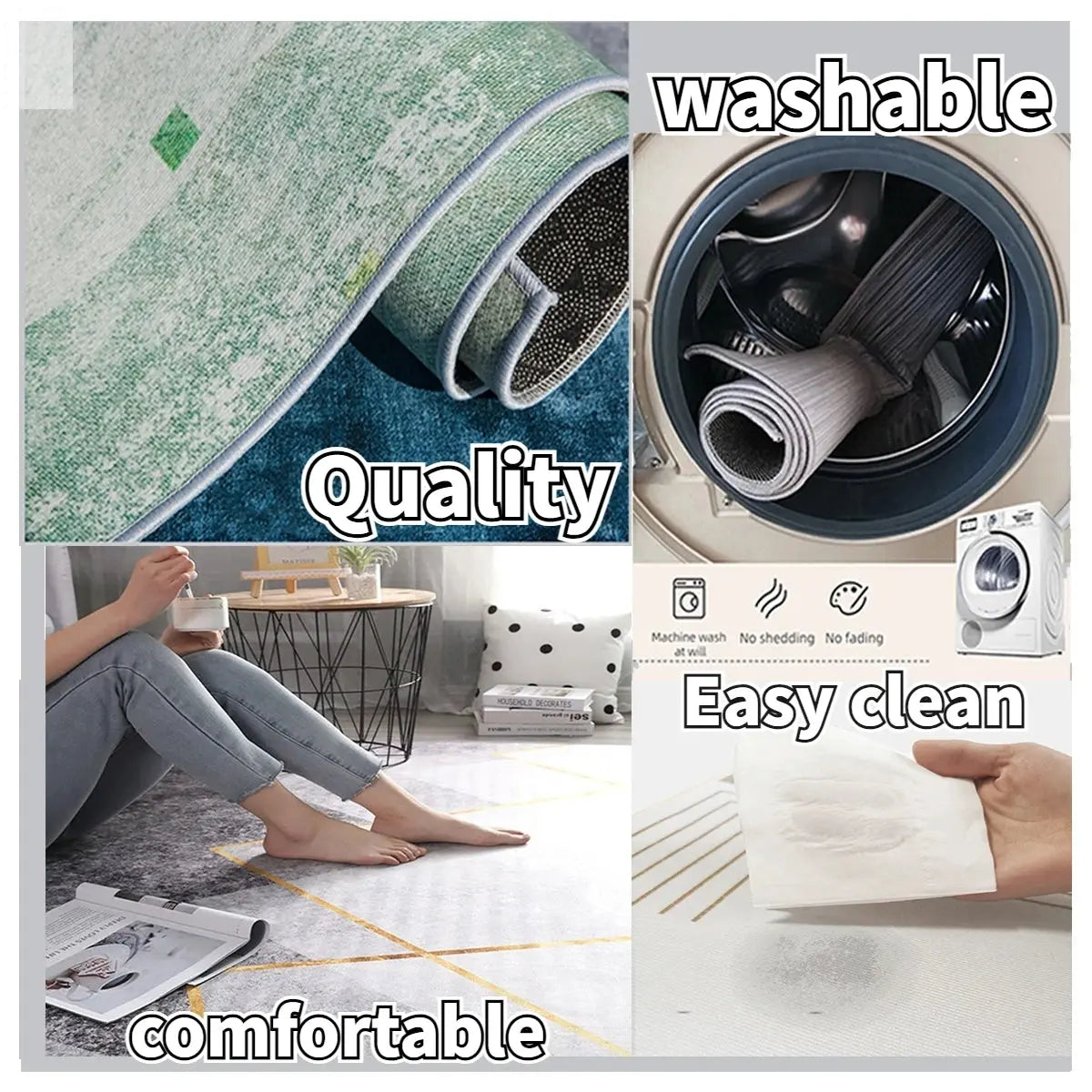 Simple Style Carpets for Living Room Rug