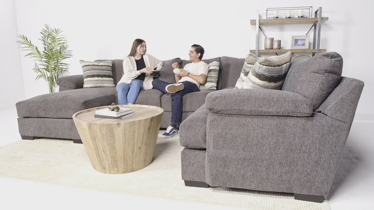 Bermuda Tux Loveseat Chaise Sectional